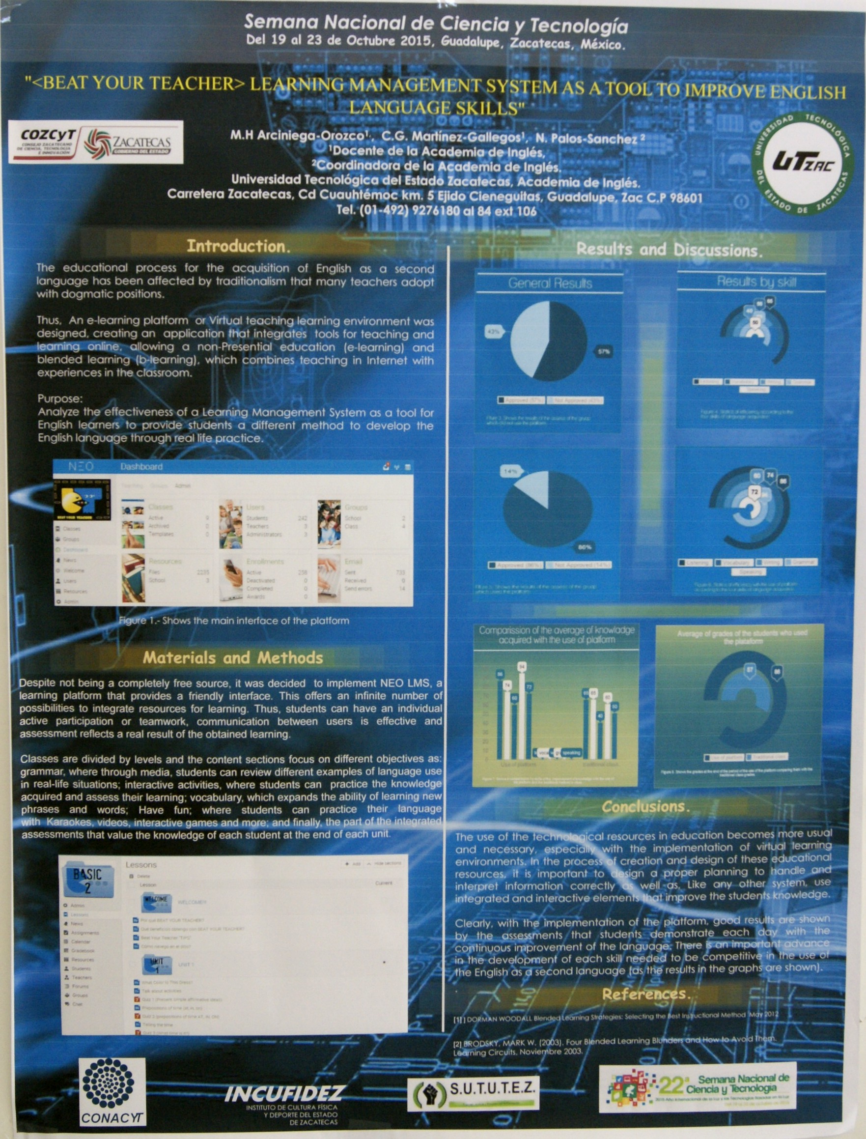 Posters 22a Semana Nacional de Ciencia y Tecnología