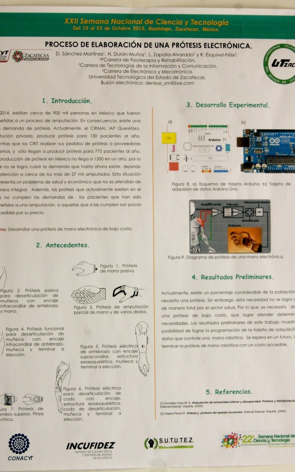 Proceso de Elaboración de una Prótesis electrónica