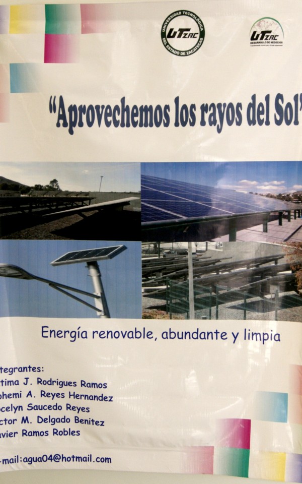 Aprovecha los rayos del sol