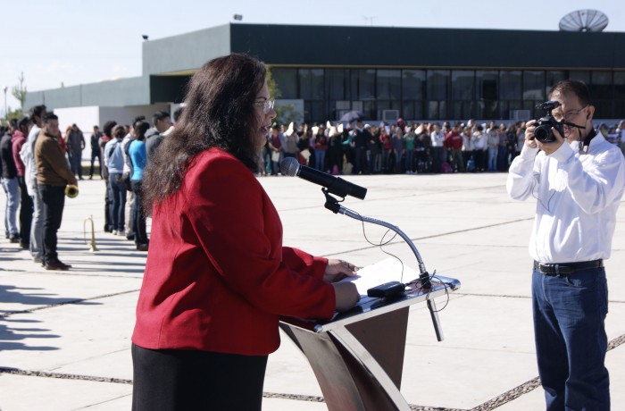 Rectora Ana María Romo Fonseca