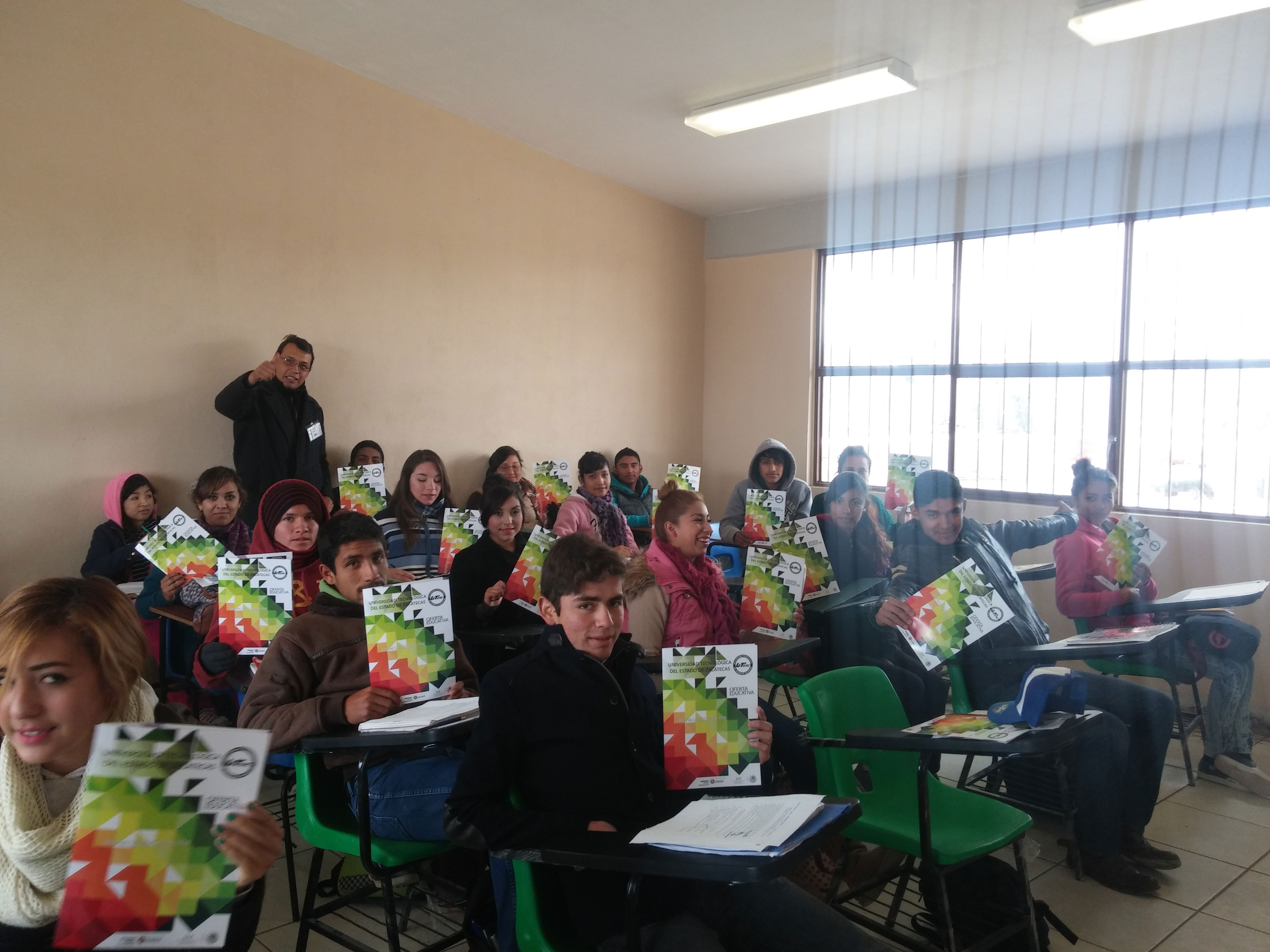 La UTZAC en las Preparatorias de Villa de cos, Zacatecas