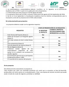 CONVOCATORIA_Primer Concurso Nacional de Innovación y Emprendimiento del Subsistema de Universidades Tecnológicas y Politécnicas 2016 (1)-2 copy