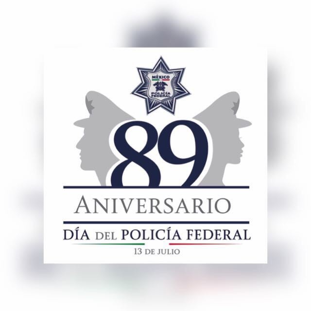 Policía Federal por el 89 Aniversario