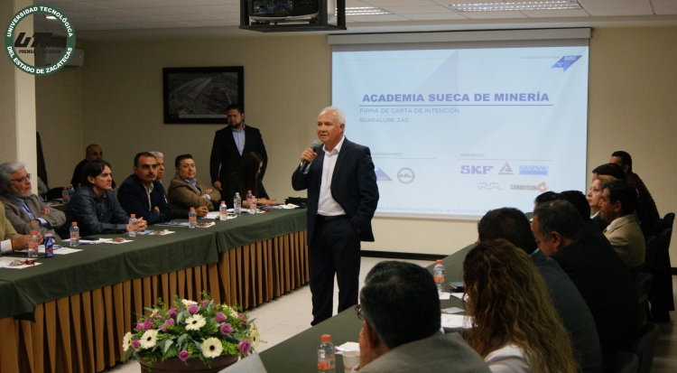 Instalará Suecia Academia de Capacitación en la Universidad Tecnológica del Estado de Zacatecas