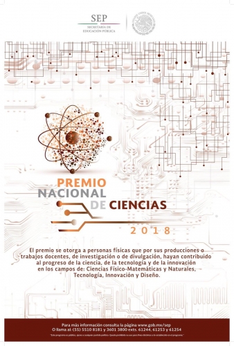 PREMIO NACIONAL DE CIENCIAS 2018