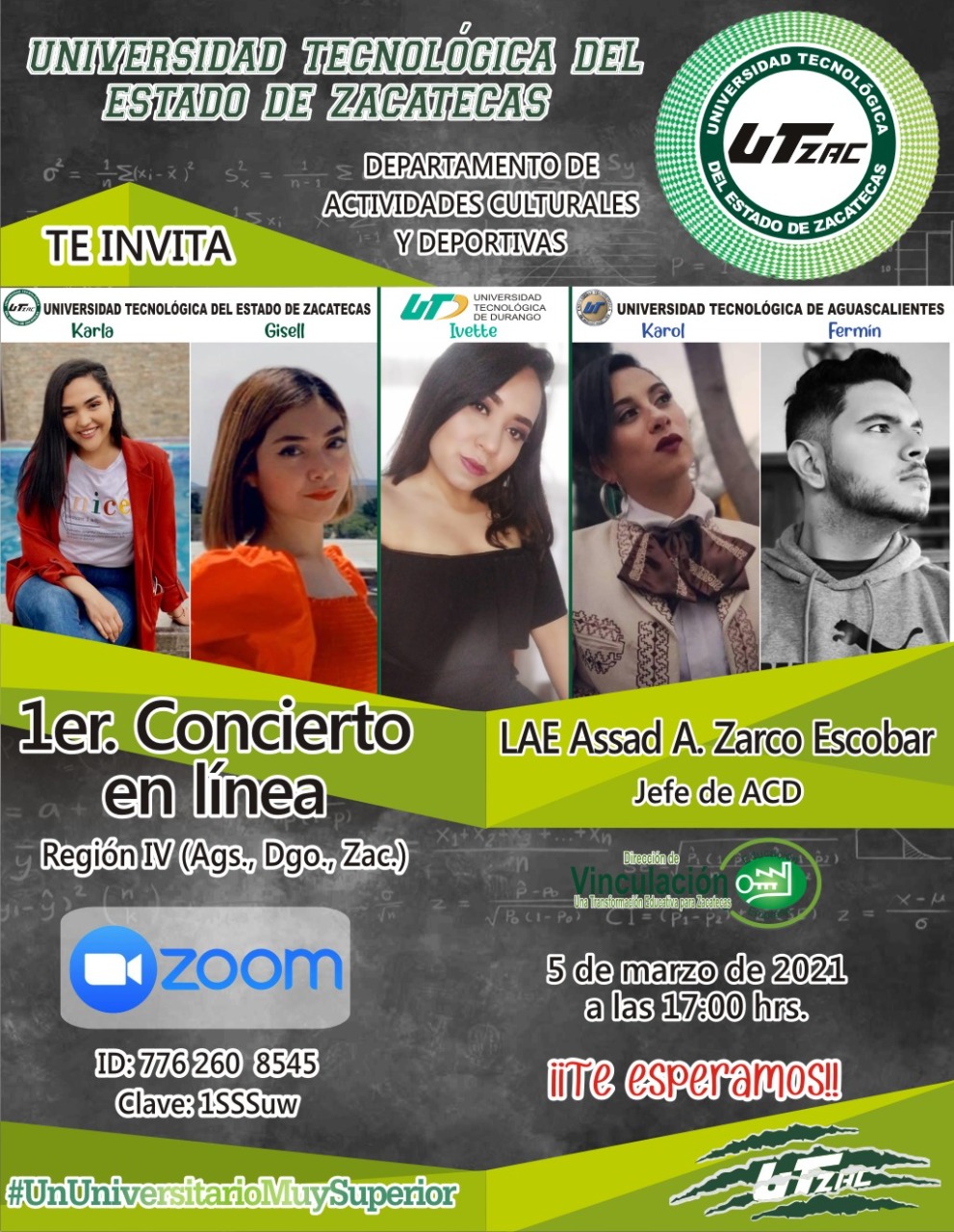 Asiste a nuestro primer concierto regional