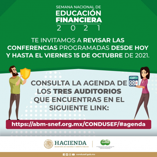 Participa en la Semana Nacional de Educación Financiera