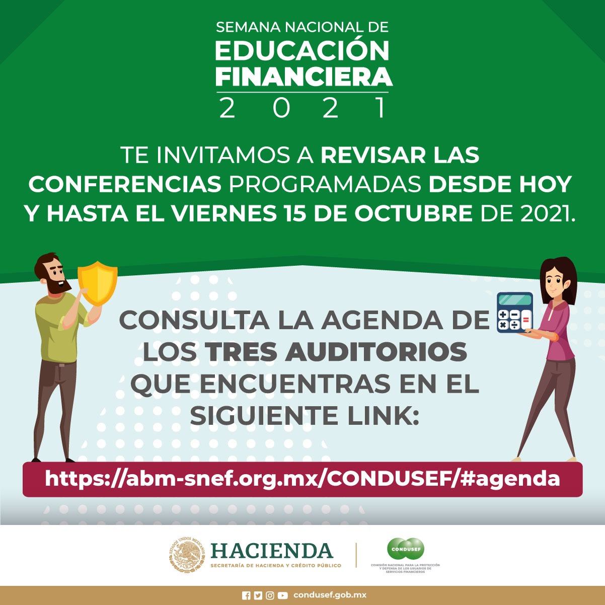 Participa en la Semana Nacional de Educación Financiera