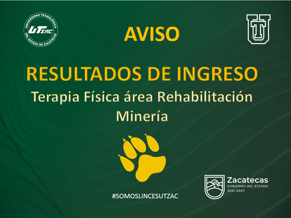 (Español) RESULTADOS DE INGRESO Terapia Física área Rehabilitación Minería
