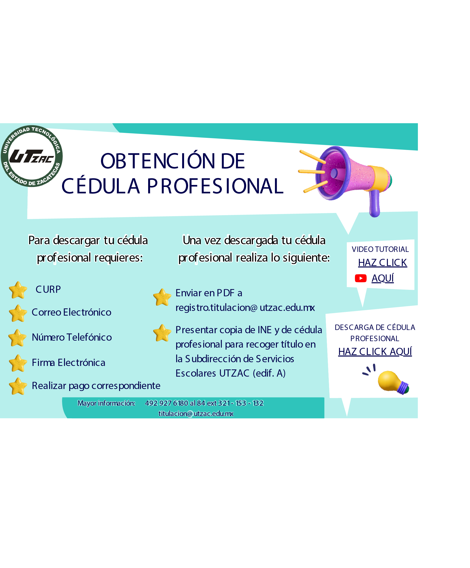 ¡Aviso para Egresados!