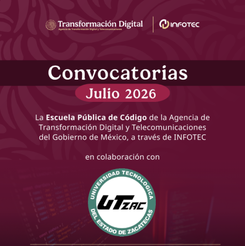 CONVOCATORIAS INFOTEC Julio 2026